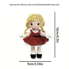 Beautifully Detailed Doll Crochet Maker Kit