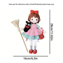 Beautifully Detailed Doll Crochet Maker Kit