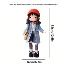 Beautifully Detailed Doll Crochet Maker Kit