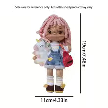 Beautifully Detailed Doll Crochet Maker Kit
