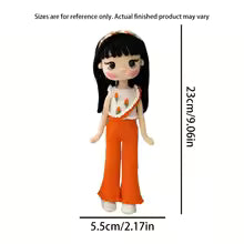 Beautifully Detailed Doll Crochet Maker Kit